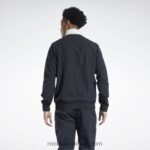 أسود الليل كلاسيكيات ناقلات سترة المسار Reebok 0NZ0F260 - Image 4