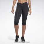 أسود الليل لباس ضيق كابري أساسي للتدريب Reebok 0NZ0F675