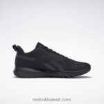 أسود / رمادي نقي 8 فلكساغون فورس 3 أحذية تدريب رجالية واسعة 4e Reebok 0NZ0F1037 - Image 2