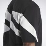 أسود / طباشير كلاسيك فخور تي شيرت العلامة التجارية Reebok 0NZ0F345 - Image 5
