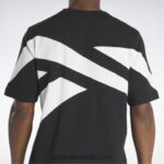 أسود / طباشير كلاسيك فخور تي شيرت العلامة التجارية Reebok 0NZ0F345 - Image 6