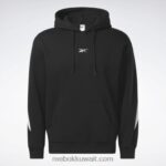 أسود / طباشير هوديي فخور العلامة التجارية الكلاسيكية Reebok 0NZ0F293 - Image 7