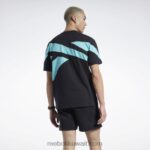 أسود كلاسيك فخور تي شيرت العلامة التجارية Reebok 0NZ0F355 - Image 4