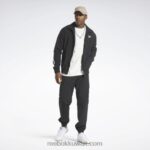 أسود كلاسيكيات ناقلات سترة المسار Reebok 0NZ0F289 - Image 2