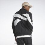 أسود كلاسيكيات ناقلات سترة المسار Reebok 0NZ0F289 - Image 3