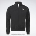 أسود كلاسيكيات ناقلات سترة المسار Reebok 0NZ0F289 - Image 7
