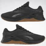 أسود كور / رمادي نقي 7 / ريبوك لي 3 أحذية nano x3 Reebok 0NZ0F24 - Image 10