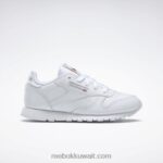 أطفال أبيض أحذية جلدية كلاسيكية - مرحلة ما قبل المدرسة Reebok 0NZ0F1385