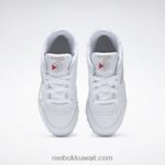أطفال أبيض أحذية جلدية كلاسيكية - مرحلة ما قبل المدرسة Reebok 0NZ0F1385 - Image 6