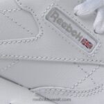 أطفال أبيض أحذية جلدية كلاسيكية - مرحلة ما قبل المدرسة Reebok 0NZ0F1385 - Image 9