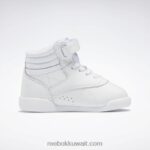 أطفال أبيض ftwr أحذية هاي حرة - طفل صغير Reebok 0NZ0F1396 - Image 2
