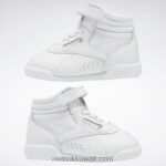 أطفال أبيض ftwr أحذية هاي حرة - طفل صغير Reebok 0NZ0F1396 - Image 9
