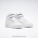 أطفال أبيض ftwr حذاء هاي فري ستايل - مرحلة ما قبل المدرسة Reebok 0NZ0F1414 - Image 3