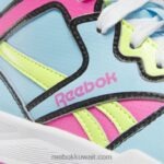 أطفال أزرق رقمي / وردي ذري / أصفر حامض أحذية محكمة bb4500 - مرحلة ما قبل المدرسة Reebok 0NZ0F1370 - Image 7