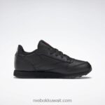 أطفال أسود أحذية جلدية كلاسيكية - مرحلة ما قبل المدرسة Reebok 0NZ0F1447 - Image 2