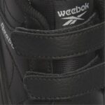 أطفال أسود أساسي / رمادي نقي 3 حذاء ويبك المشبك منخفض - طفل صغير Reebok 0NZ0F1431 - Image 7