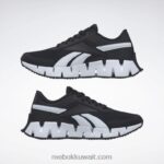 أطفال أسود النواة / أبيض ftwr / رمادي نقي 5 حذاء منعرج ديناميكا 2 - مدرسة ابتدائية Reebok 0NZ0F1388 - Image 9