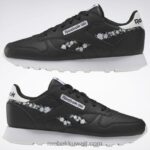 أطفال الأساسية أسود / أبيض ftwr حذاء جلدي كلاسيكي - مدرسة ابتدائية Reebok 0NZ0F1410 - Image 9