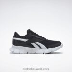 أطفال الأساسية أسود / أبيض ftwr حذاء zig dynamica 2 - مرحلة ما قبل المدرسة Reebok 0NZ0F1420 - Image 2