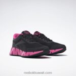 أطفال النواة السوداء / الوردي الذري حذاء منعرج ديناميكا 2 - مدرسة ابتدائية Reebok 0NZ0F1371 - Image 3