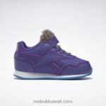 أطفال انتهازي الأرجواني / السحر الأرجواني / الطاقة الزرقاء حذاء Peppa Pig Classic Jogger 3 1v - طفل صغير Reebok 0NZ0F1423 - Image 2