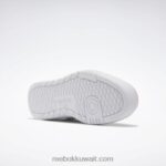 أطفال بورسلين وردي / أبيض / فضي ميت. نادي ج 85 حذاء مزدوج - مدرسة ابتدائية Reebok 0NZ0F1442 - Image 5
