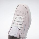 أطفال بورسلين وردي / أبيض / فضي ميت. نادي ج 85 حذاء مزدوج - مدرسة ابتدائية Reebok 0NZ0F1442 - Image 7