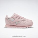 أطفال توهج وردي أحذية جلدية كلاسيكية - طفل صغير Reebok 0NZ0F1453