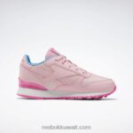 أطفال توهج وردي / وردي ذري حذاء فلاش كلاسيك ستيب اند فلاش - مرحلة ما قبل المدرسة Reebok 0NZ0F1451 - Image 2