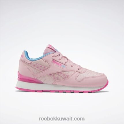 أطفال توهج وردي / وردي ذري حذاء فلاش كلاسيك ستيب اند فلاش - مرحلة ما قبل المدرسة Reebok 0NZ0F1451