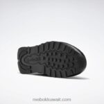 أطفال جوهر أسود حذاء جلدي كلاسيكي - مدرسة ابتدائية Reebok 0NZ0F1421 - Image 5