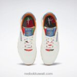 أطفال طباشير / أزرق فولاذي s23-r حذاء جلدي كلاسيكي - مدرسة ابتدائية Reebok 0NZ0F1399 - Image 6