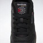 أطفال كور أسود / صمغ مطاطي ريبوك 02 حذاء جلدي كلاسيكي - مدرسة ابتدائية Reebok 0NZ0F1422 - Image 8