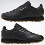 أطفال كور أسود / صمغ مطاطي ريبوك 02 حذاء جلدي كلاسيكي - مدرسة ابتدائية Reebok 0NZ0F1422 - Image 9