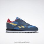 أطفال متفائل باللون الأزرق / redtastic / أصفر ضبابي أحذية جلدية كلاسيكية DC - مدرسة ابتدائية Reebok 0NZ0F1390