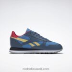 أطفال متفائل باللون الأزرق / redtastic / أصفر ضبابي أحذية جلدية كلاسيكية DC - مدرسة ابتدائية Reebok 0NZ0F1390 - Image 3