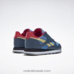 أطفال متفائل باللون الأزرق / redtastic / أصفر ضبابي أحذية جلدية كلاسيكية DC - مدرسة ابتدائية Reebok 0NZ0F1390 - Image 5