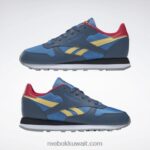 أطفال متفائل باللون الأزرق / redtastic / أصفر ضبابي أحذية جلدية كلاسيكية DC - مدرسة ابتدائية Reebok 0NZ0F1390 - Image 10