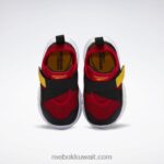 أطفال ناقلات الأحمر / الأساسية السوداء / الأصفر دائما ويبوك فليكس سبرينت - طفل صغير Reebok 0NZ0F1452 - Image 6
