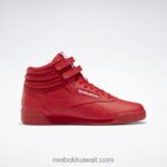 أطفال ناقلات الأحمر / ftwr الأبيض أحذية هاي حرة - مدرسة ابتدائية Reebok 0NZ0F1413