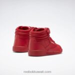 أطفال ناقلات الأحمر / ftwr الأبيض أحذية هاي حرة - طفل صغير Reebok 0NZ0F1449 - Image 4