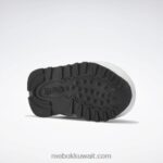 أطفال ftwr أبيض / أزرق متجه حذاء ستيب اند فلاش جلدي كلاسيكي - طفل صغير Reebok 0NZ0F1392 - Image 5