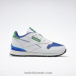 أطفال ftwr أبيض / أزرق متجه حذاء فلاش كلاسيك ستيب اند فلاش - مرحلة ما قبل المدرسة Reebok 0NZ0F1402