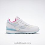 أطفال ftwr أبيض / رقمي أزرق حذاء فلاش كلاسيك ستيب اند فلاش - مرحلة ما قبل المدرسة Reebok 0NZ0F1433 - Image 2