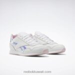 أطفال ftwr أبيض / وردي بكسل حذاء رويال كلاسيك جوج 3 - مرحلة ما قبل المدرسة Reebok 0NZ0F1446 - Image 3