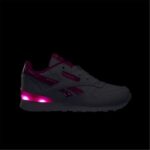 أطفال ftwr أبيض / وردي ذري حذاء فلاش كلاسيك ستيب اند فلاش - مرحلة ما قبل المدرسة Reebok 0NZ0F1378 - Image 9