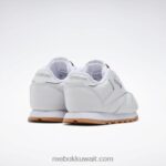 أطفال FTWWR أبيض / صمغ مطاطي ريبوك 02 أحذية جلدية كلاسيكية - طفل صغير Reebok 0NZ0F1448 - Image 4