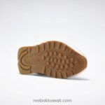 أطفال FTWWR أبيض / صمغ مطاطي ريبوك 02 حذاء جلدي كلاسيكي - مدرسة ابتدائية Reebok 0NZ0F1379 - Image 5