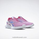 أطفال icono وردي / وردي حاد / أبيض ftwr حذاء بيبا بيج منعرج ديناميكا 2 - مرحلة ما قبل المدرسة Reebok 0NZ0F1405 - Image 5