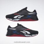 الأساسية أسود / أبيض ftwr / أزرق متجه أحذية nano x3 Reebok 0NZ0F38 - Image 10
